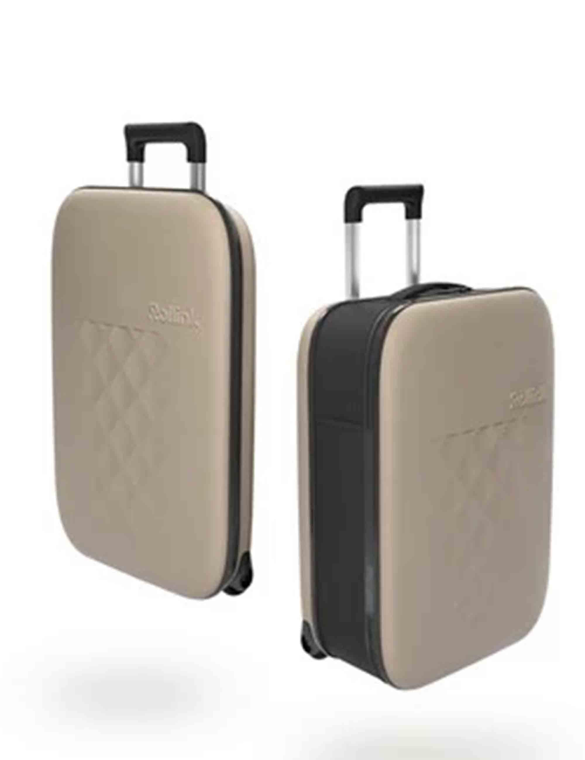 Valigie Trolley Flex Vega II nera cabin size 105-21 101-380 Rollink 