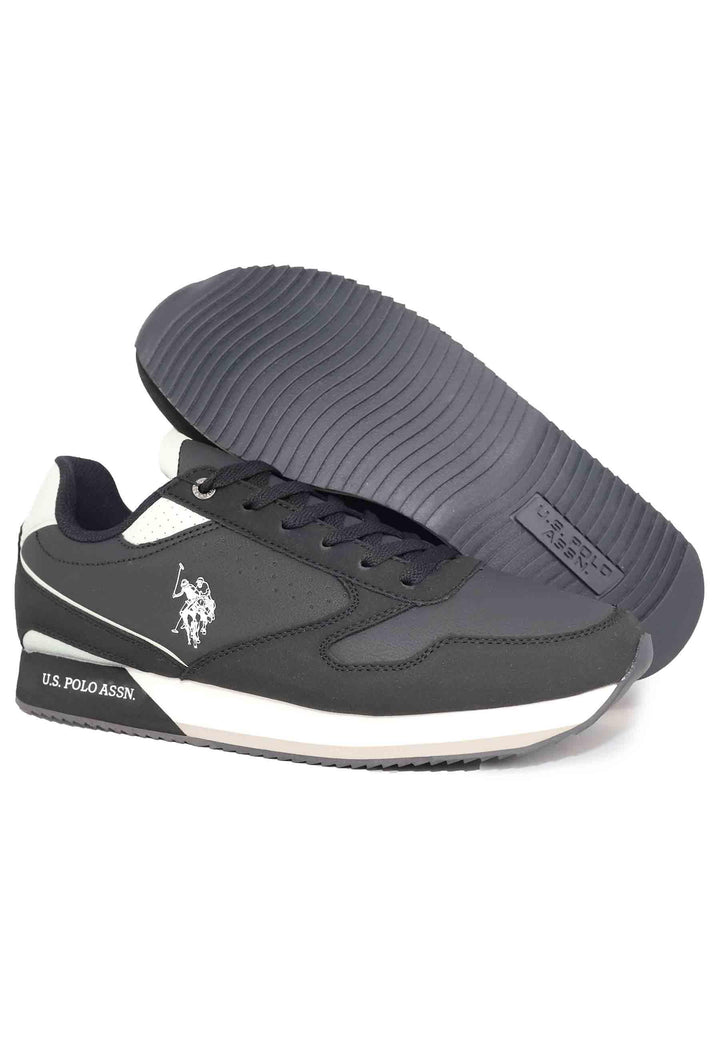 Sneakers uomo in tessuto nero NOBIL003E BLK U.S. Polo Assn. 
