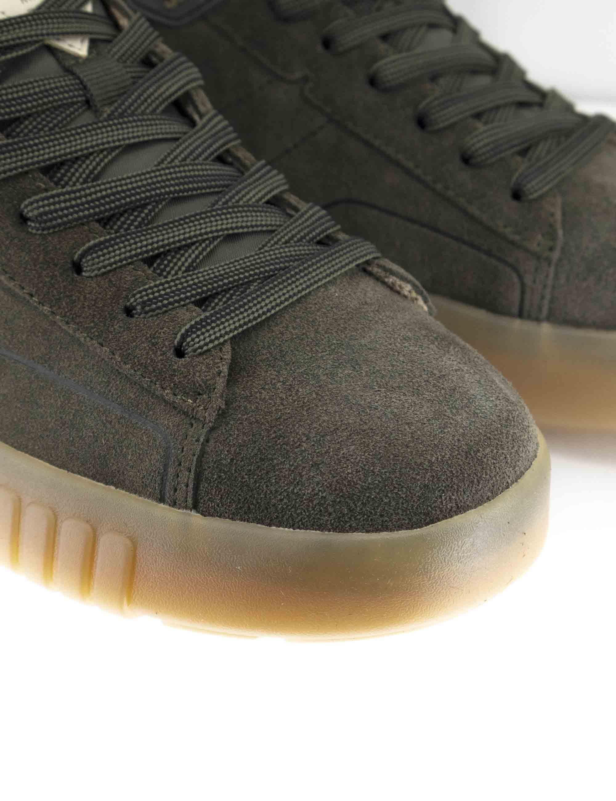 Sneakers uomo Rocks Suede in camoscio verde JM52090A 282 Jeep 