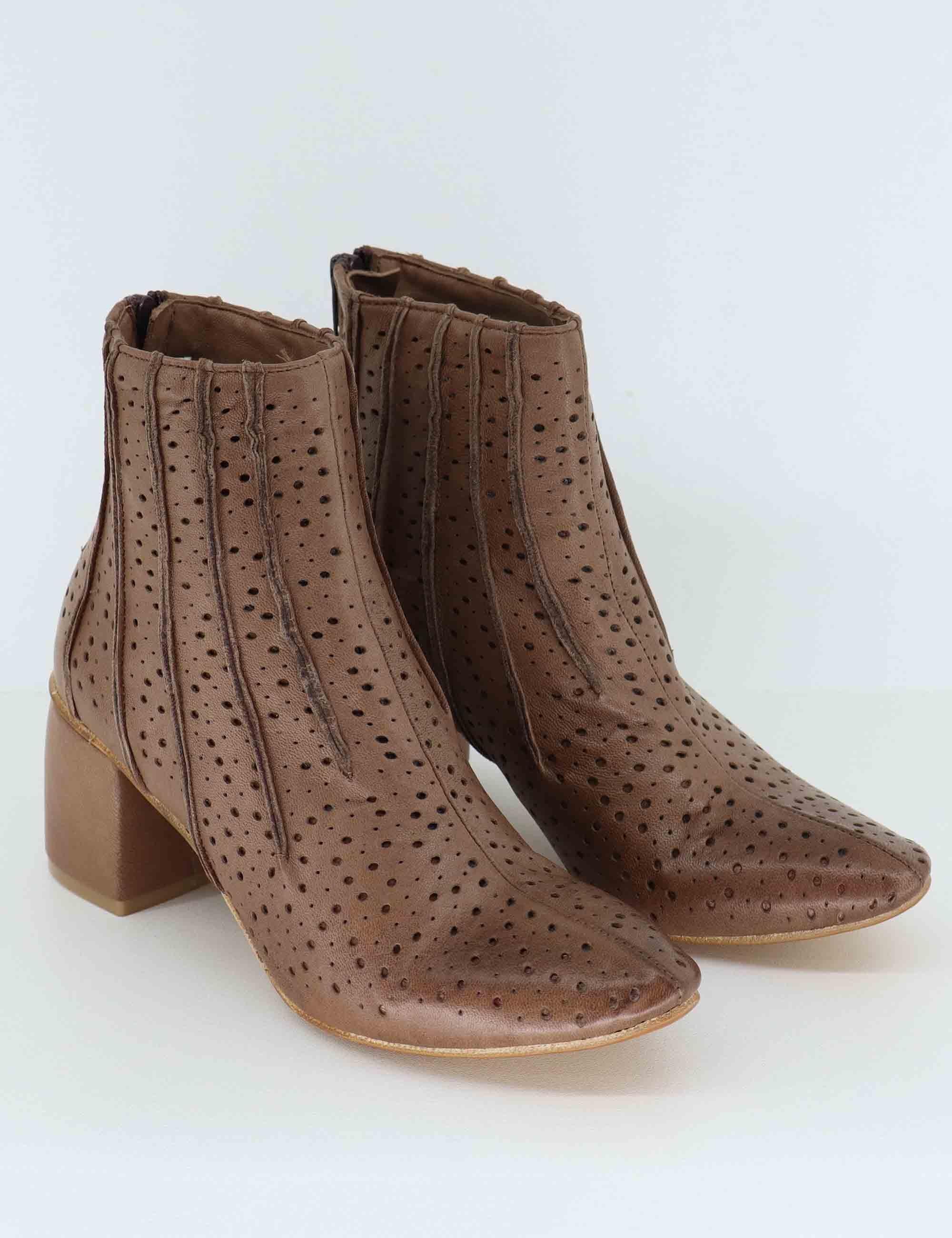 Stivaletti Donna Kudetà Taupe Tacco Alto – Modello 514505 032