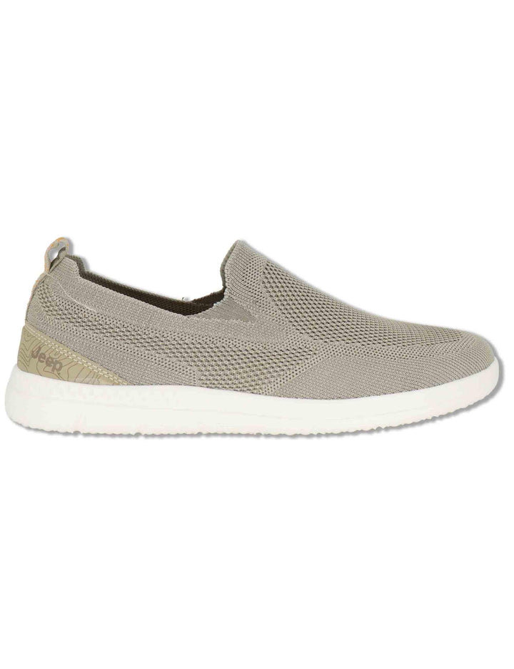 Mocassini uomo Karoo Slip On in tessuto stone washed beige JM61080A 025 Jeep 
