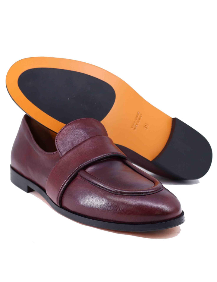 Mocassini donna in pelle bordeaux ulta soft SP1018 024 Spatarella 