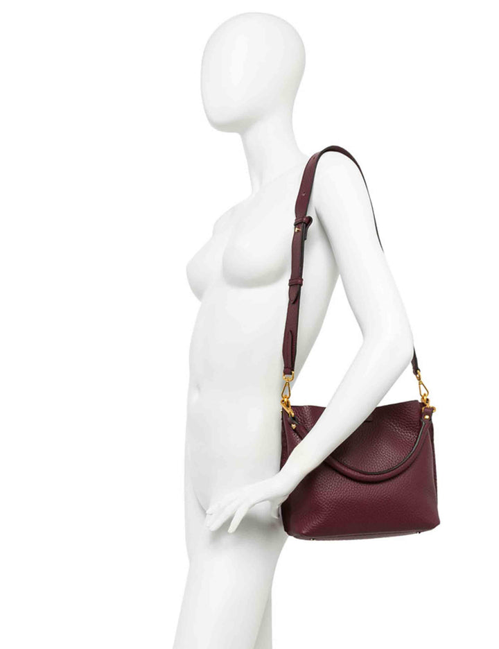 Borse donna Aretha in pelle argento BS11830 14205 RNGDBL Gianni Chiarini 