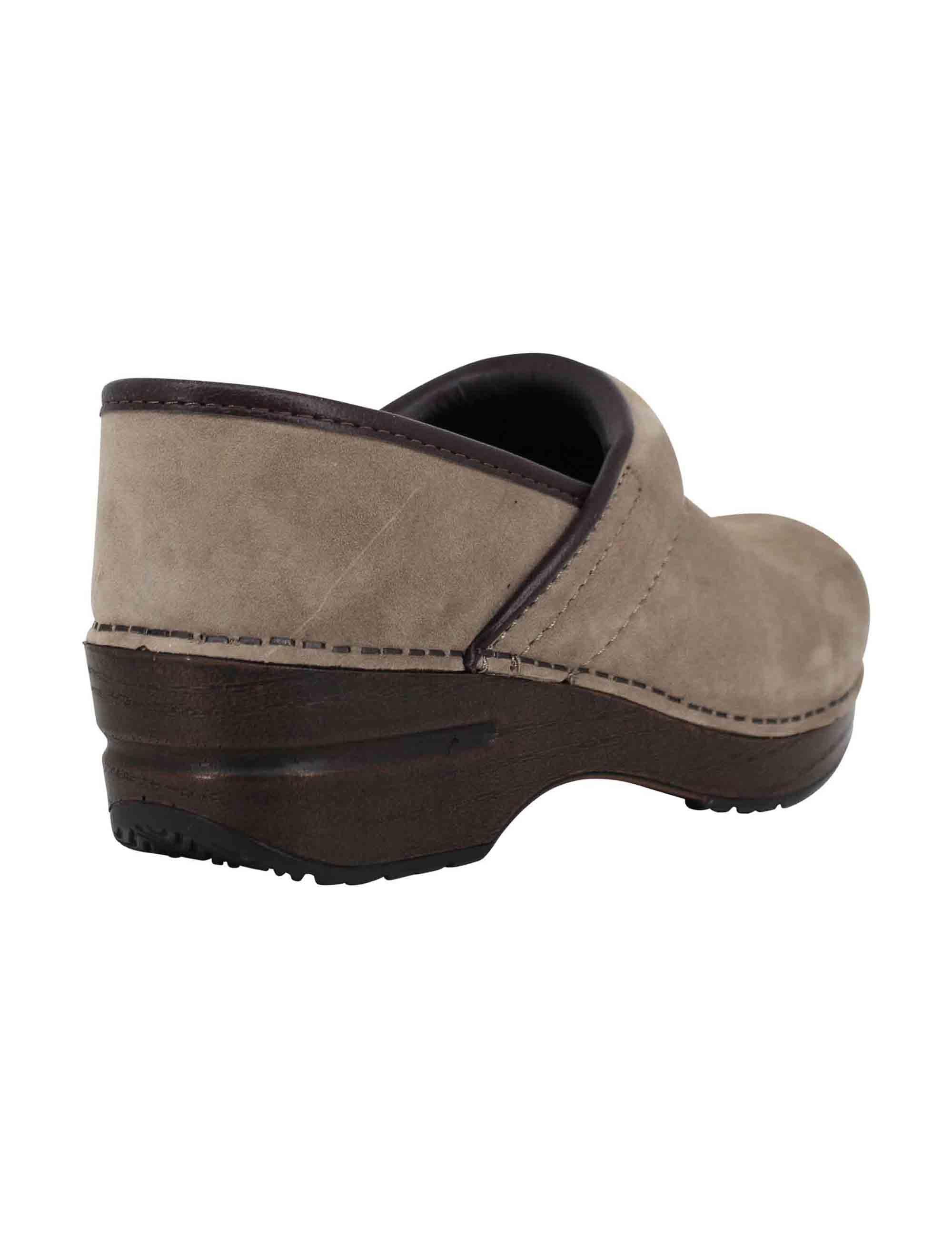 Clogs donna Professional in nabuk taupe PROFESSIONAL 106-167878 Dansko 