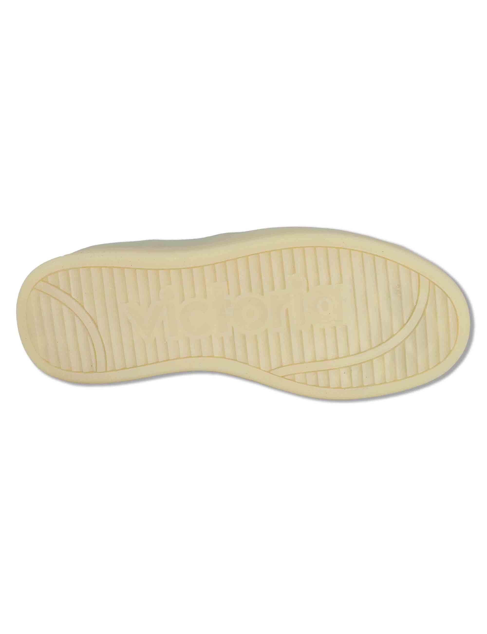 Sneakers donna Turin in nabuk azzurro con suola alta 1265100 36_Azul Victoria 