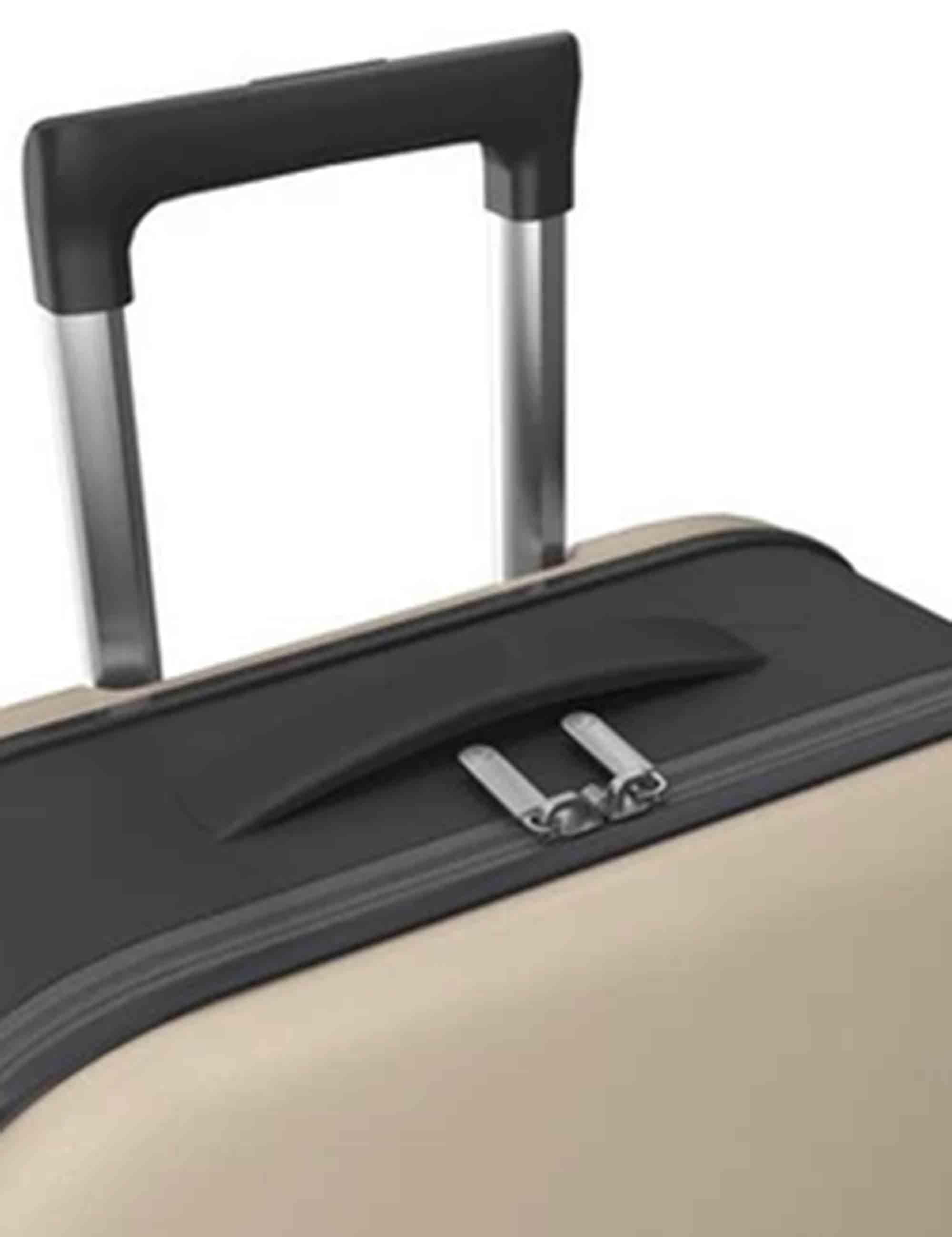 Valigie Trolley Flex Vega II nera cabin size 105-21 101-380 Rollink 