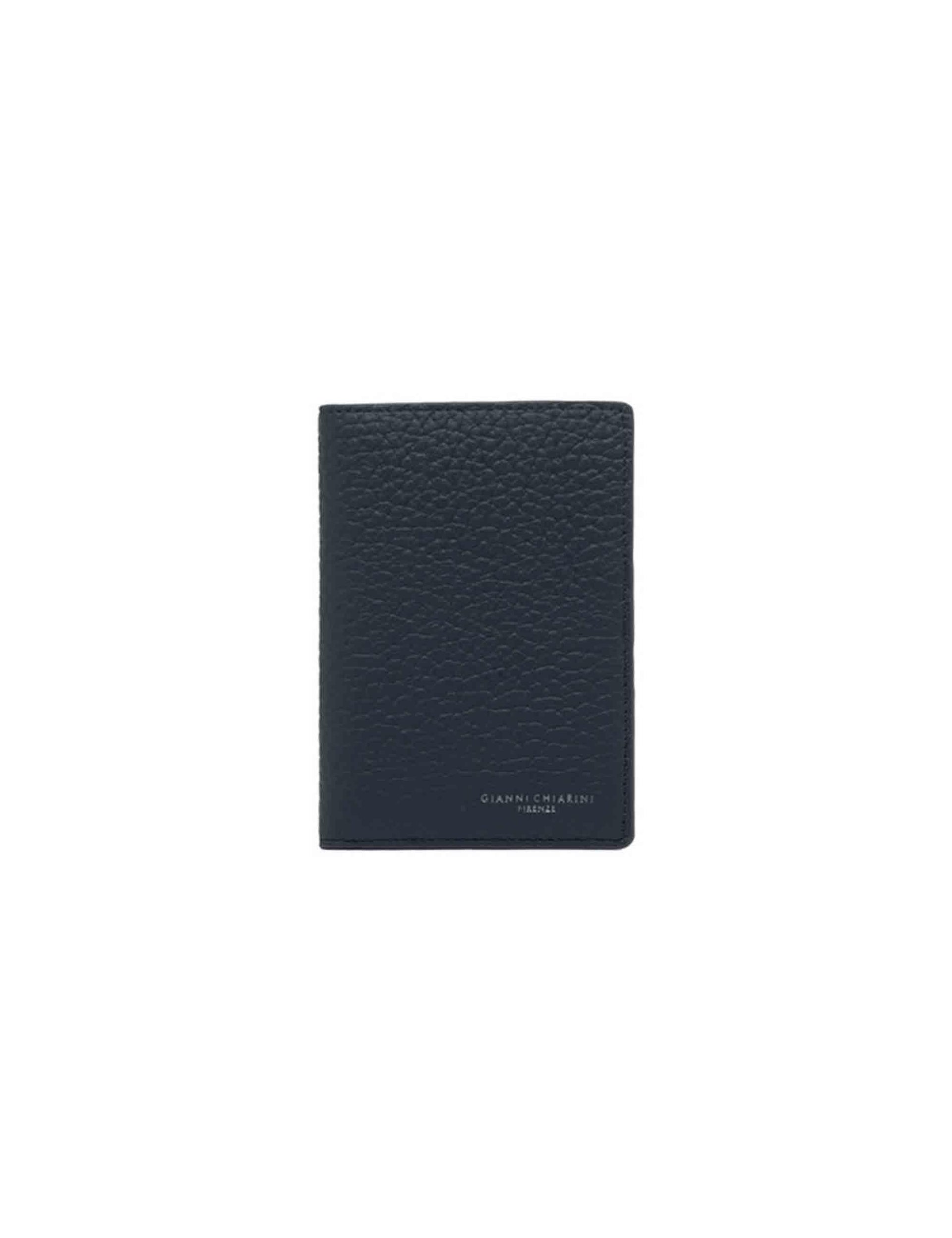 Portafogli uomo in pelle blu PF W-18295 DS 19867 TKL Gianni Chiarini 