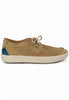 Stringate uomo Bob Cat in camoscio beige con suola in gomma
