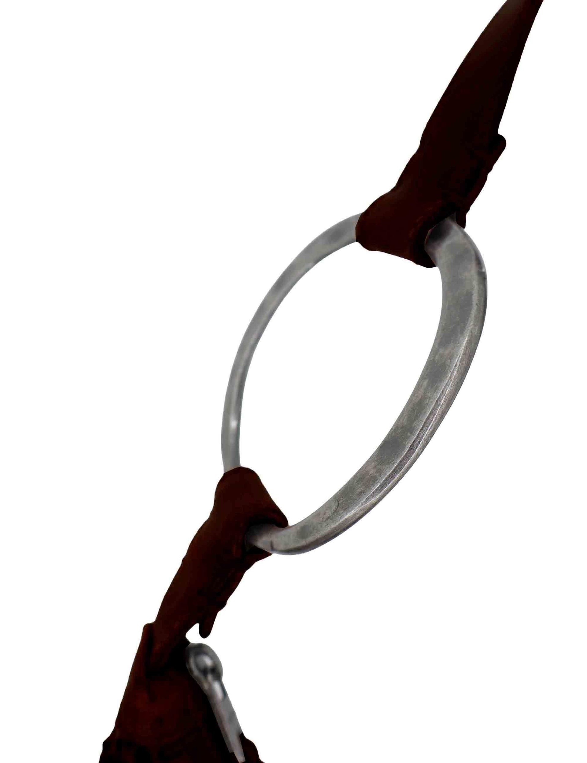 Borse donna in pelle forata nera con tracolla a spalla ed accessorio RBS1002 047 Rehard 