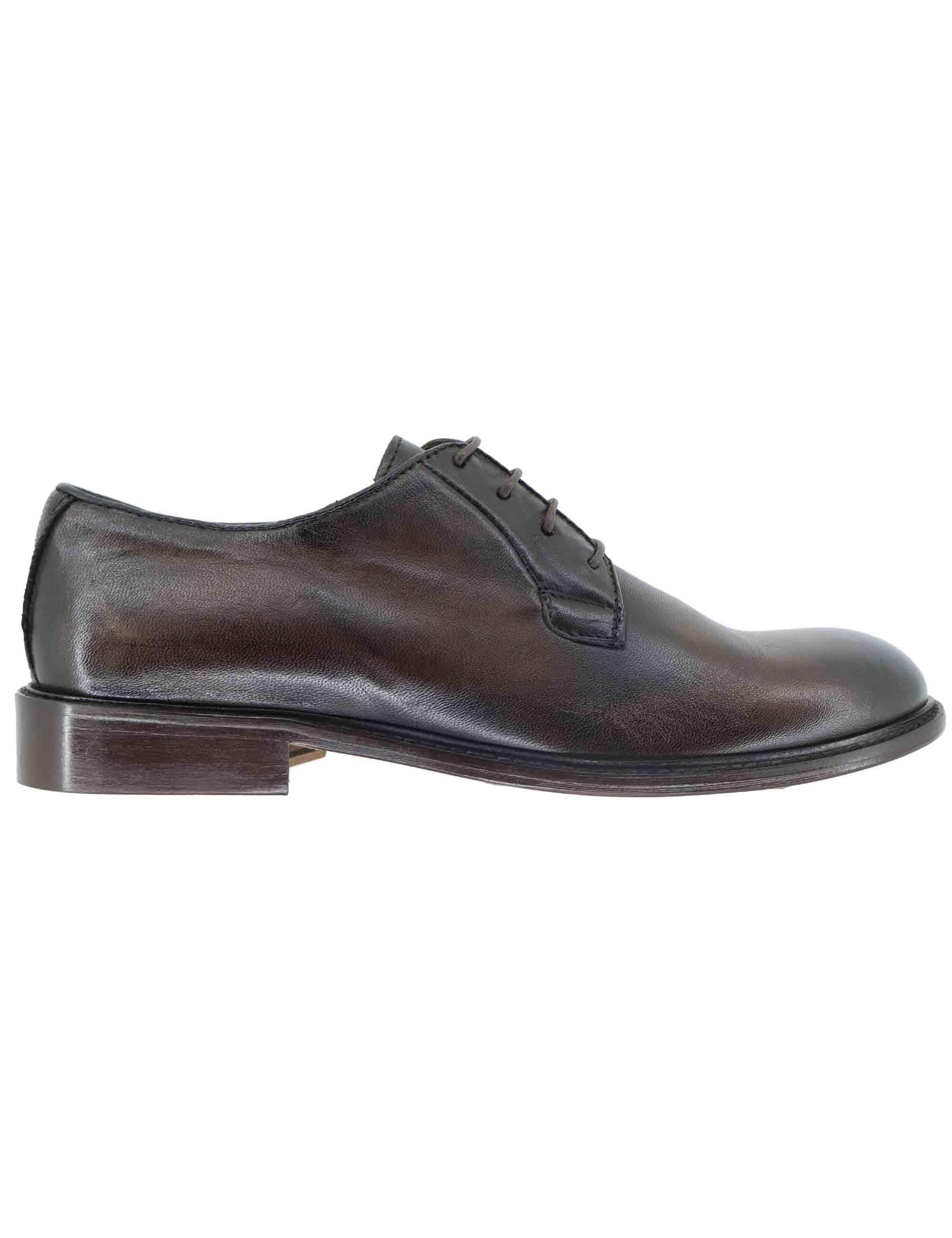Stringate uomo in pelle testa di moro SPR1145 014 Spatarella 