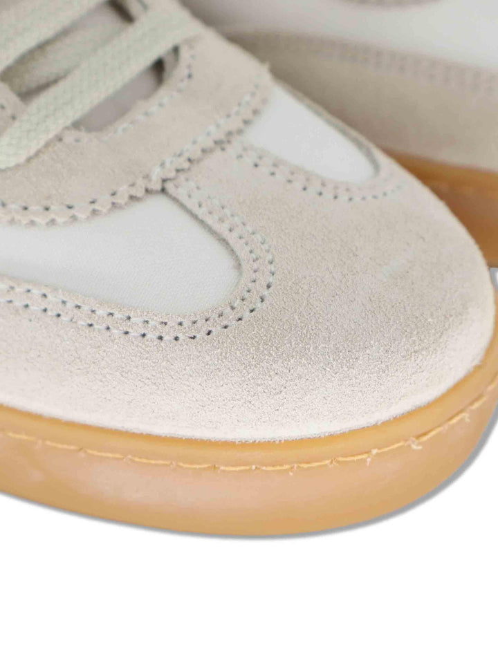 Sneakers donna Berlin in pelle bianca con riporti in contrato 1126230 20_Blanco Victoria 