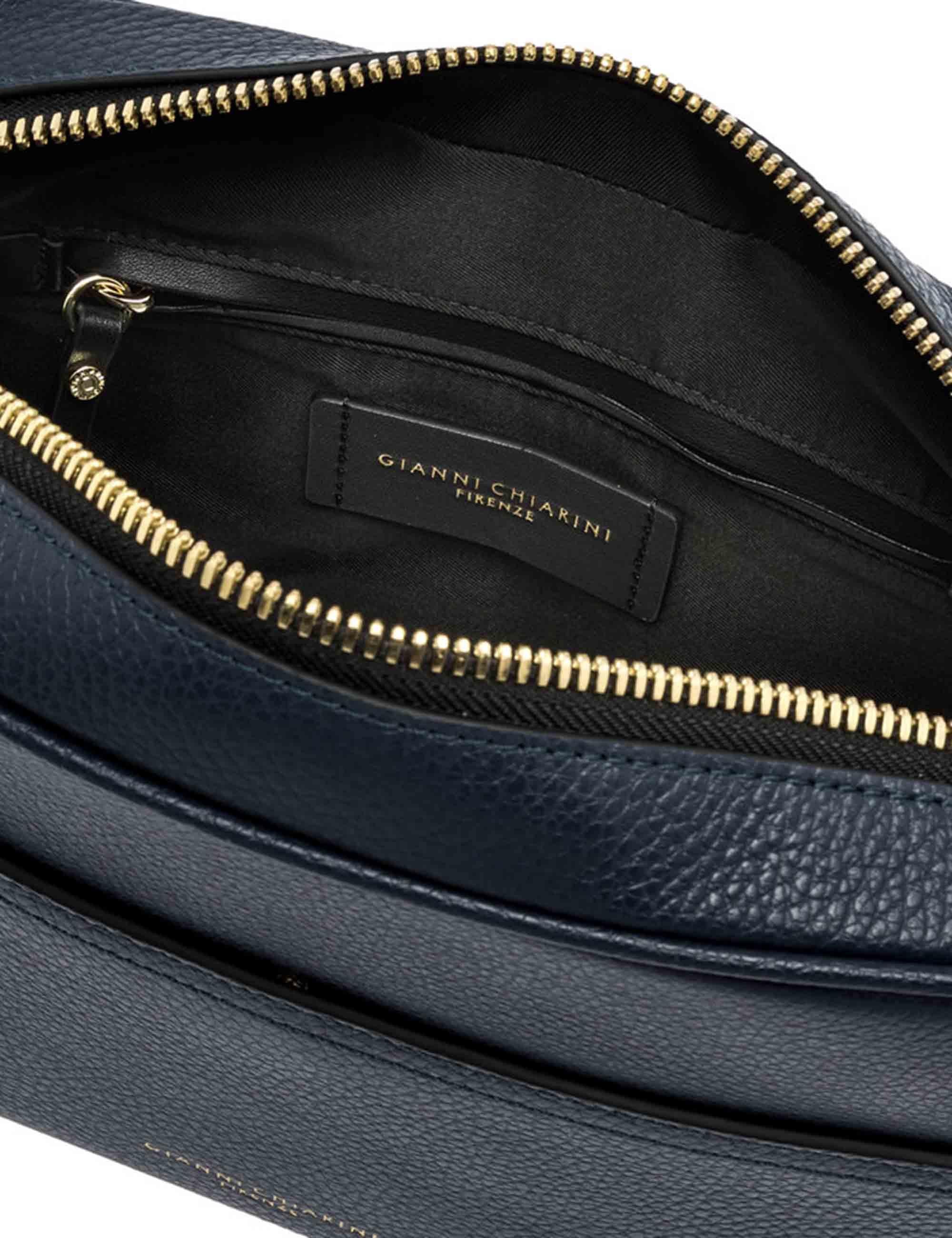 Gianni Chiarini Borse donna Nina in pelle martellata blu BS11180 0208 COMMGRN-NAOP Gianni Chiarini 