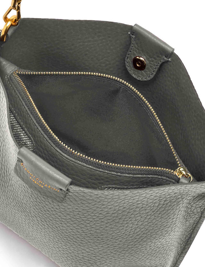 Borse donna Aretha in pelle argento BS11830 14205 RNGDBL Gianni Chiarini 