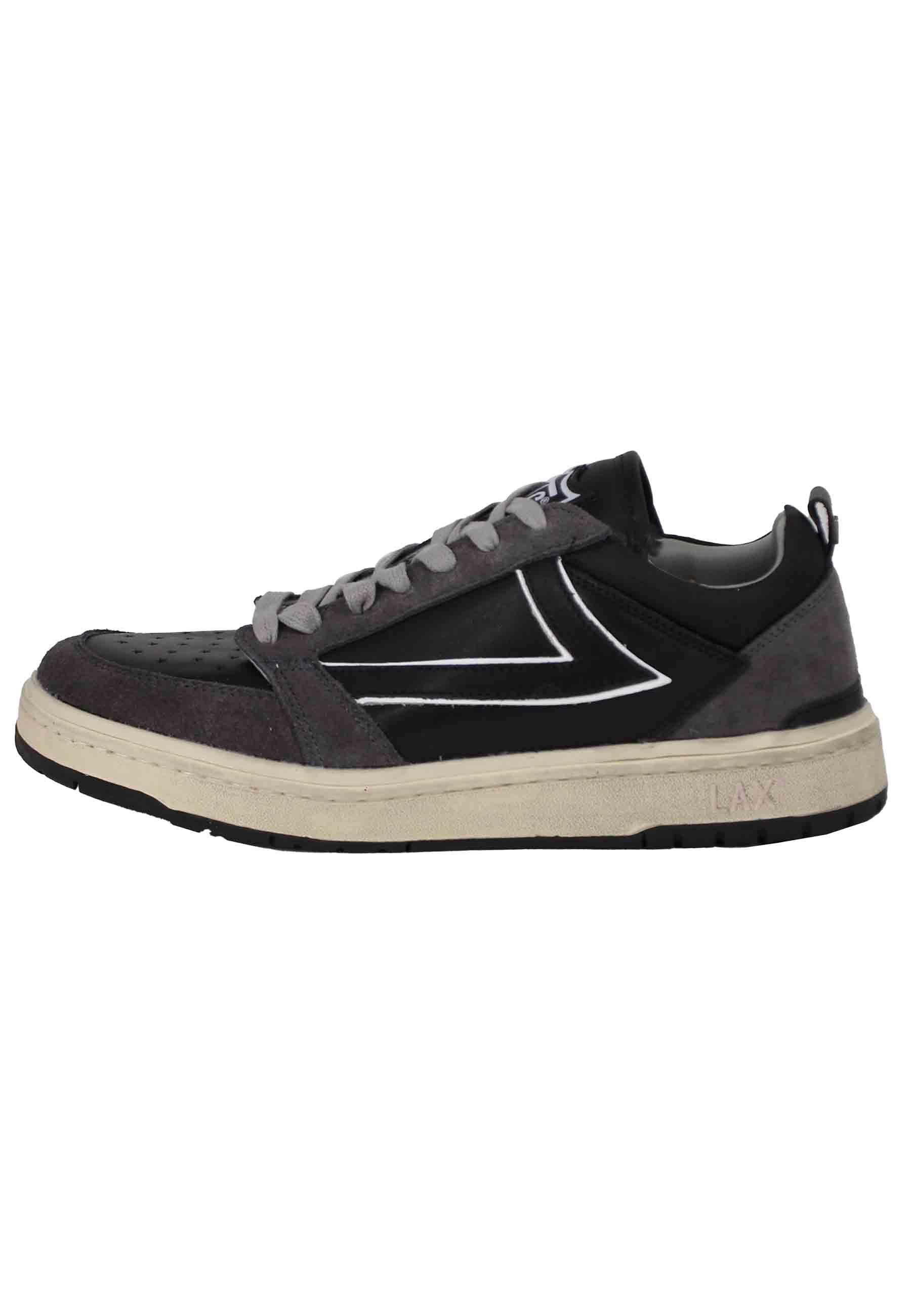 Sneakers uomo Starlight Bicolor in pelle nera 23WHTSC012 001 HTC Los Angeles 