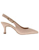 Decollete slingback donna in pelle nude tacco alto Donna LANZ NTO_SKIN