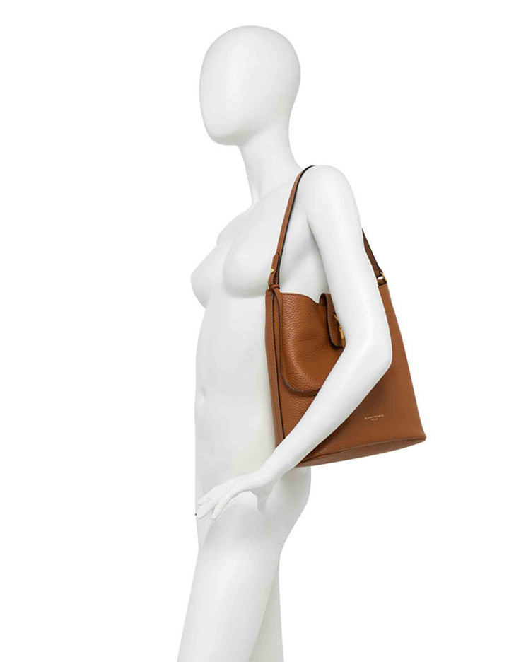 Borse donna Marisol in pelle cuoio con gancio oro BS11470 206 TKL Gianni Chiarini 