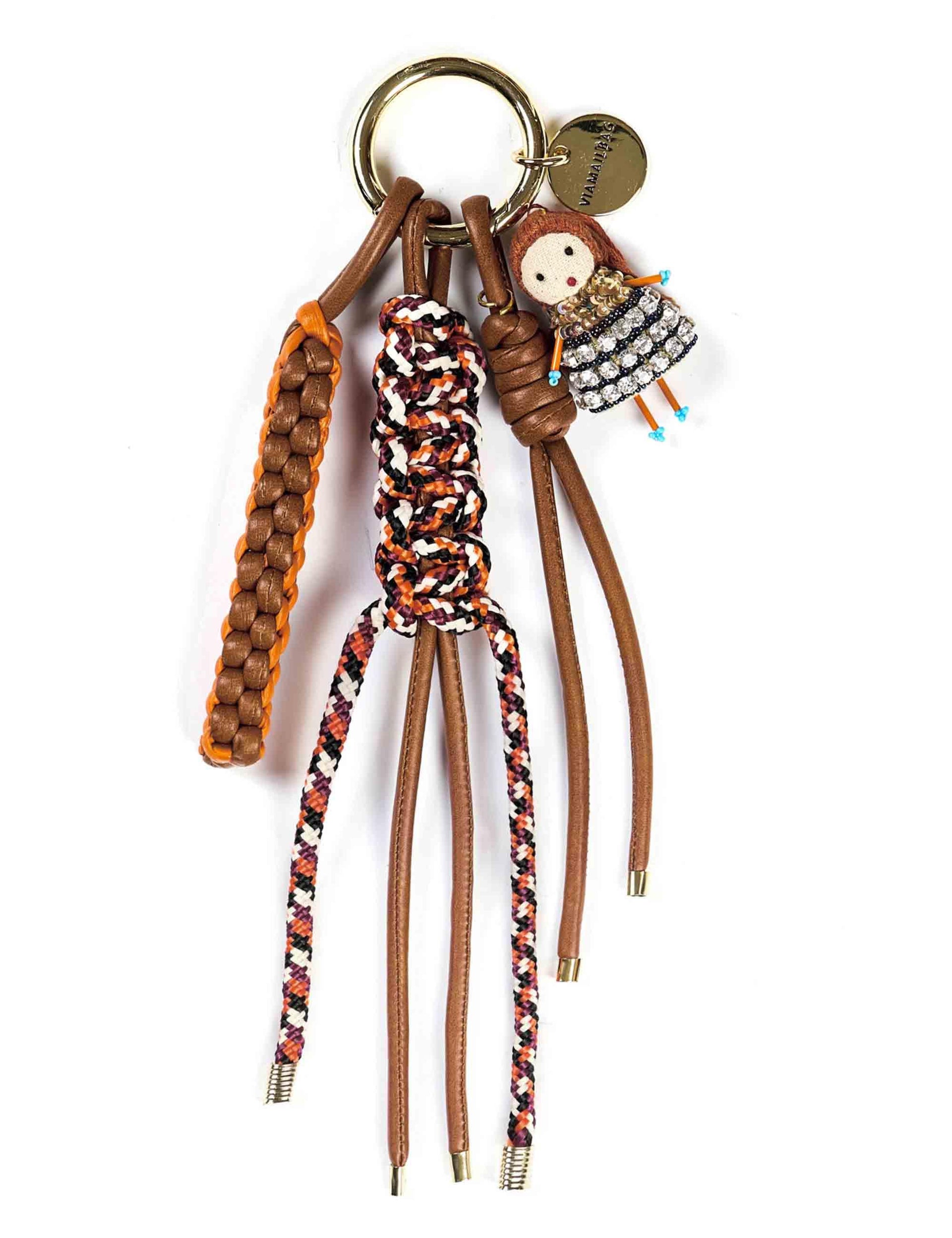 Charms per borse in finitura oro con decori BAG CHARM01 C02 Via Mail Bag 