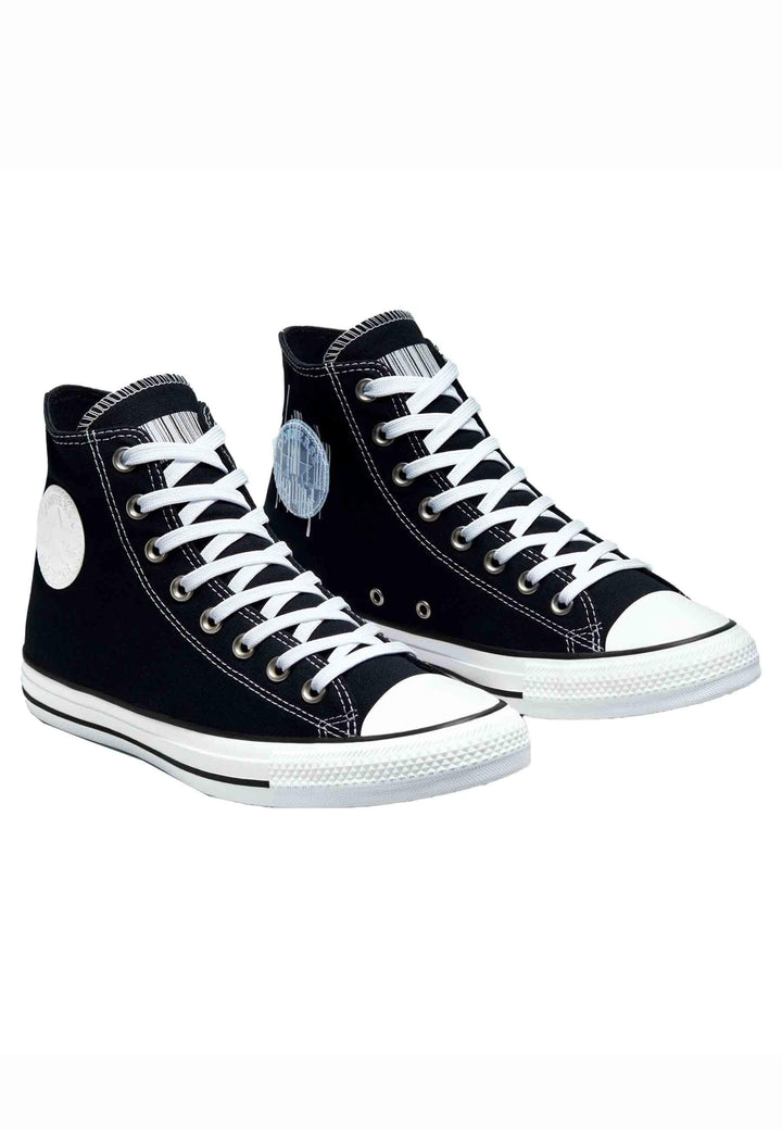 Sneakers da donna Chuck Taylor Translucent Barcode in tela nera CHUCK TAYLORD 02583C Converse 