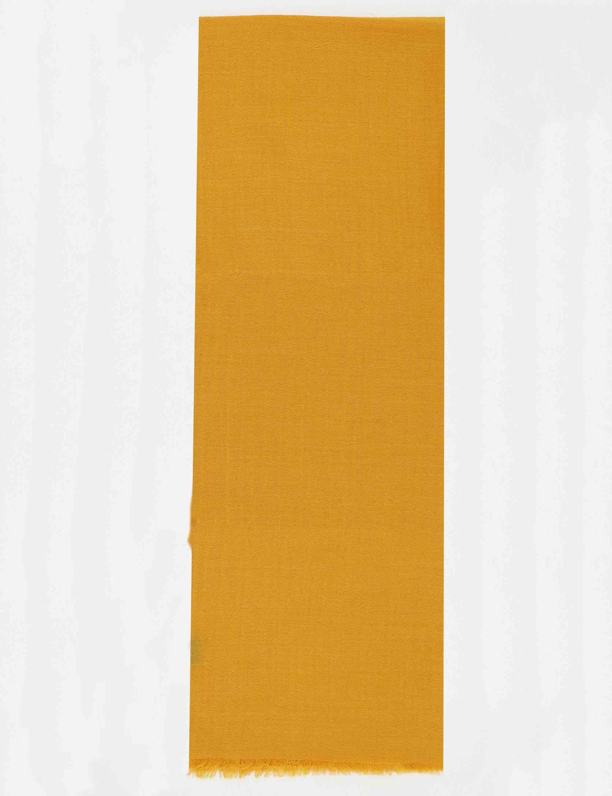 Sciarpe in misto seta senape Uomo U1235 21709 742