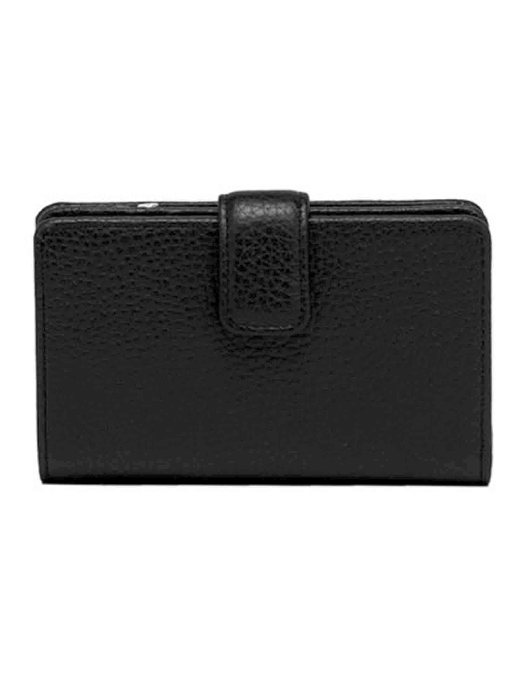 Portafogli donna Wallets Calf in pelle nera PFWBW13757 001 GRN Gianni Chiarini 