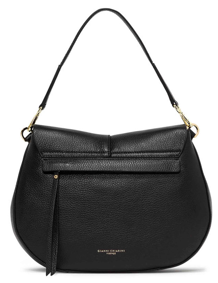 Gianni Chiarini Borse donna Helena Round in pelle martellata nera BS6037 001 COMMGRN-NAOP Gianni Chiarini 