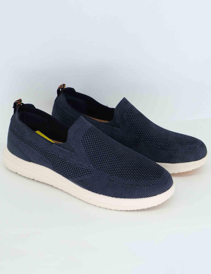 Mocassini uomo Karoo in tessuto elaticizzato blu JM51010A 016 Jeep 