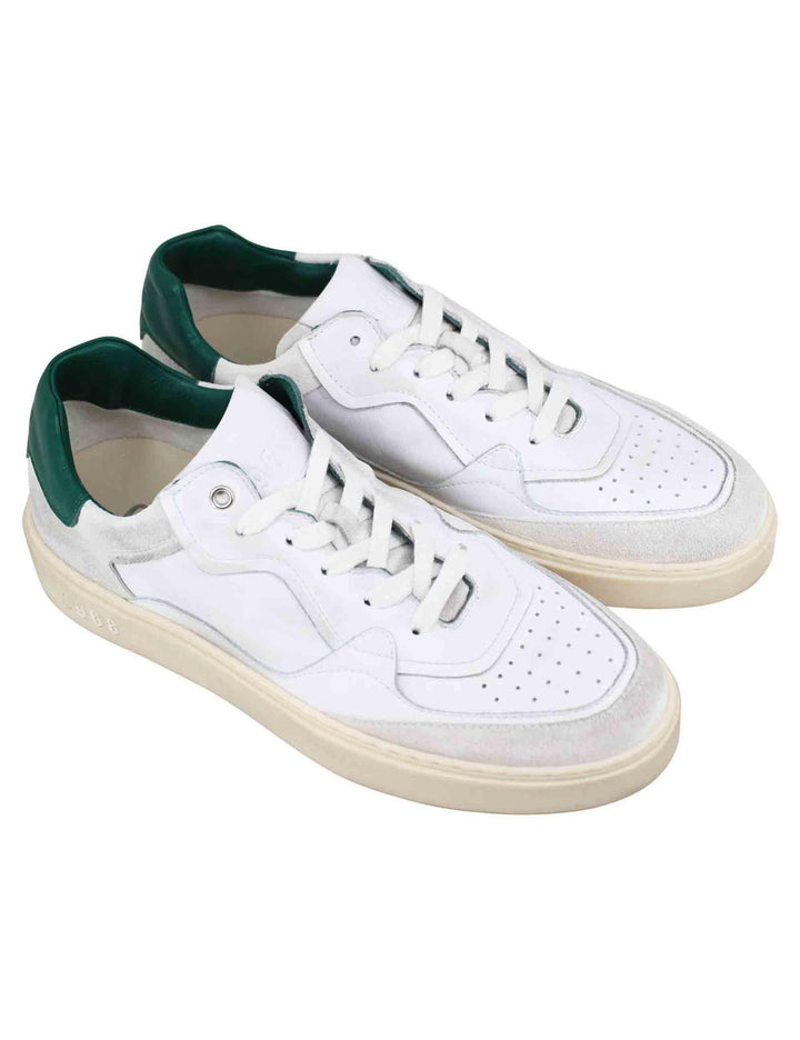 Sneakers uomo in pelle bianca JAMES 100 Corvari C968 