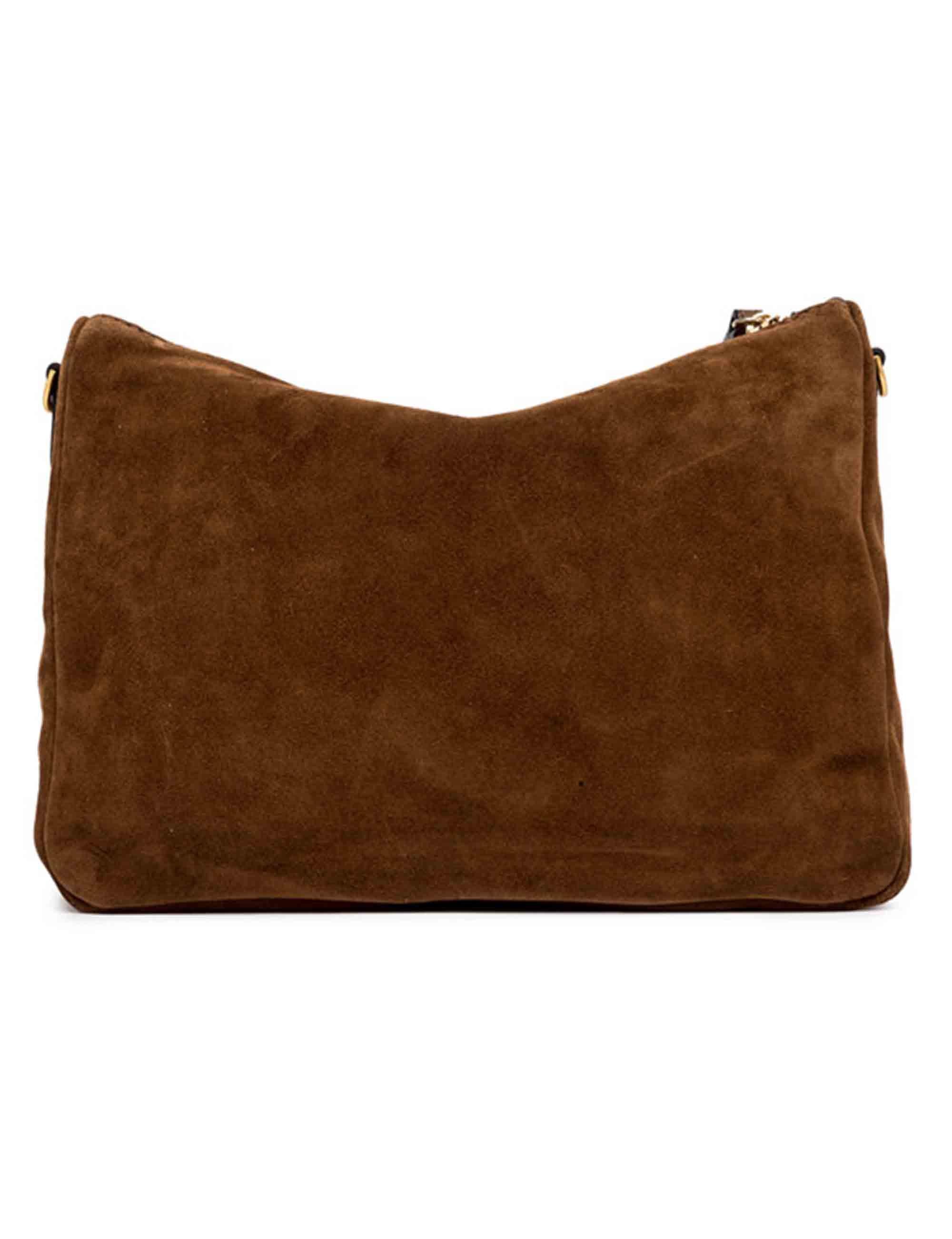 Borse donna Nora Pouch in camoscio cognac BS10225 13827 CM-PL Gianni Chiarini 