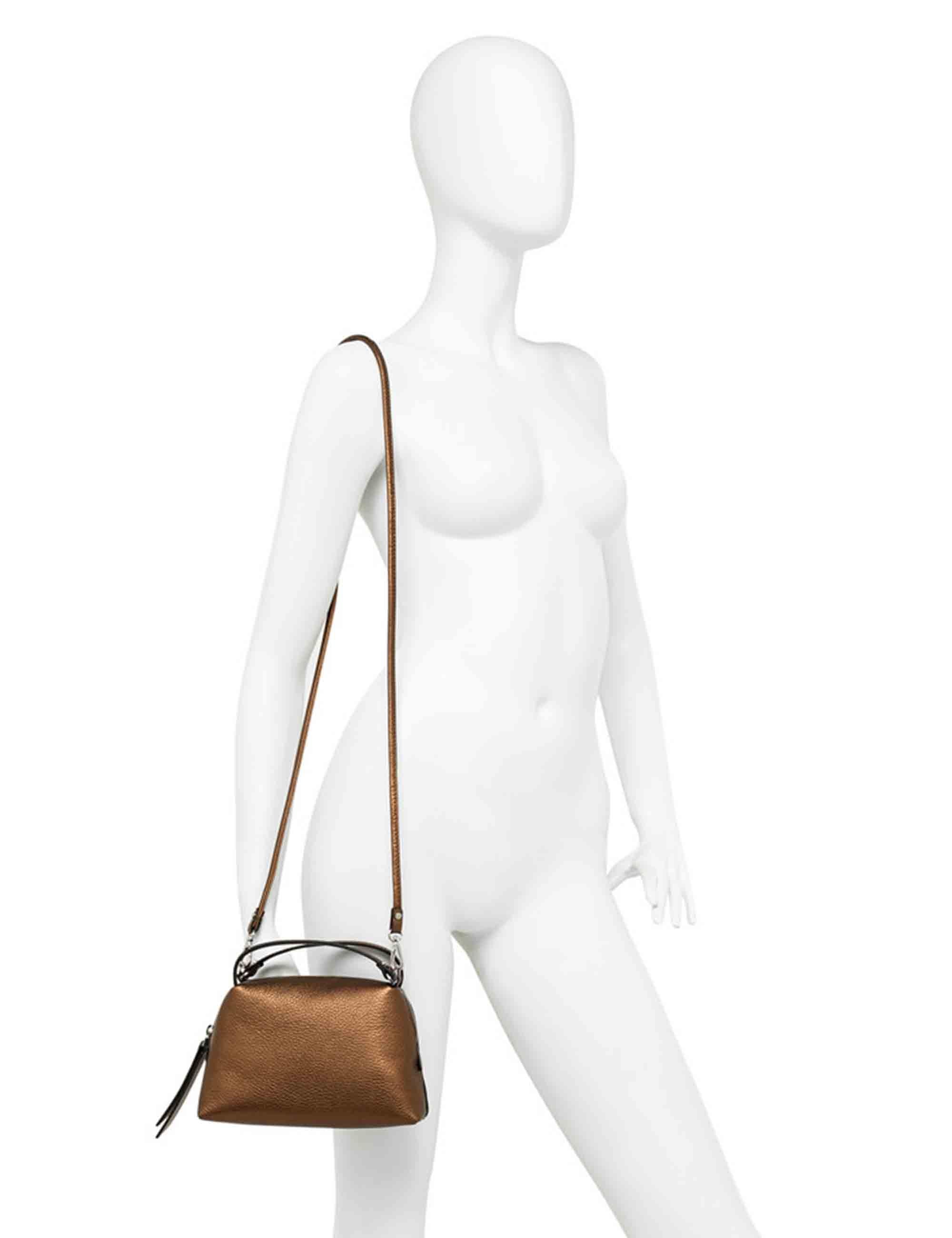 Gianni Chiarini Borse donna Alifa in pelle martellata bronzo BS8145 14167 COMMGRNLM Gianni Chiarini 