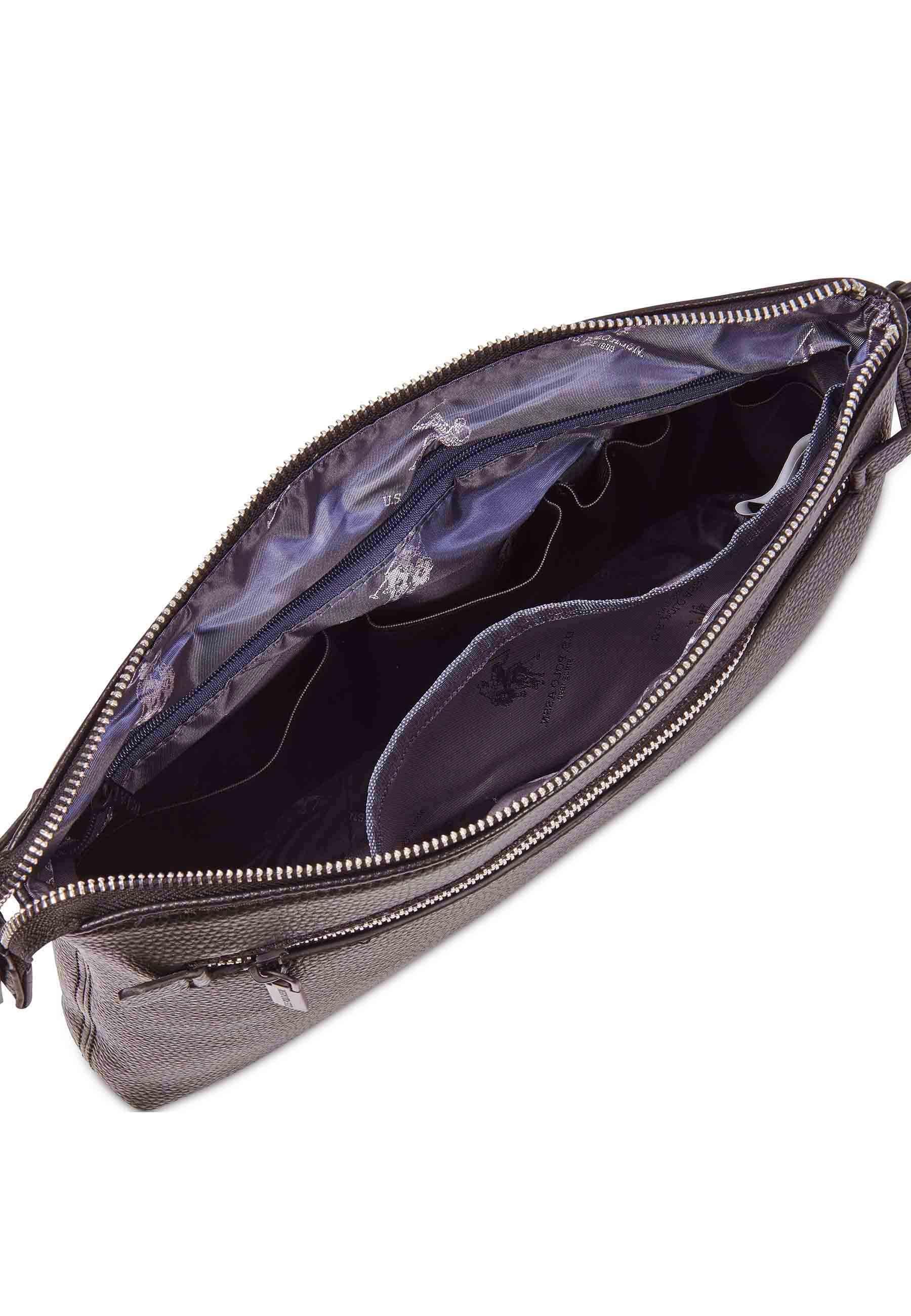 Borselli uomo Seattle in eco pelle testa di moro BEUS35748MV P511 U.S. Polo Assn. 