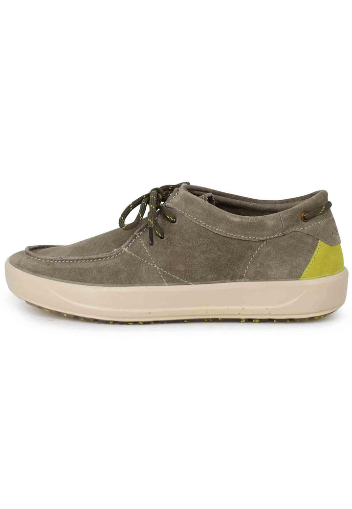 Stringate uomo Bob Cat in camoscio verde con suola in gomma JM3104 105 Jeep 