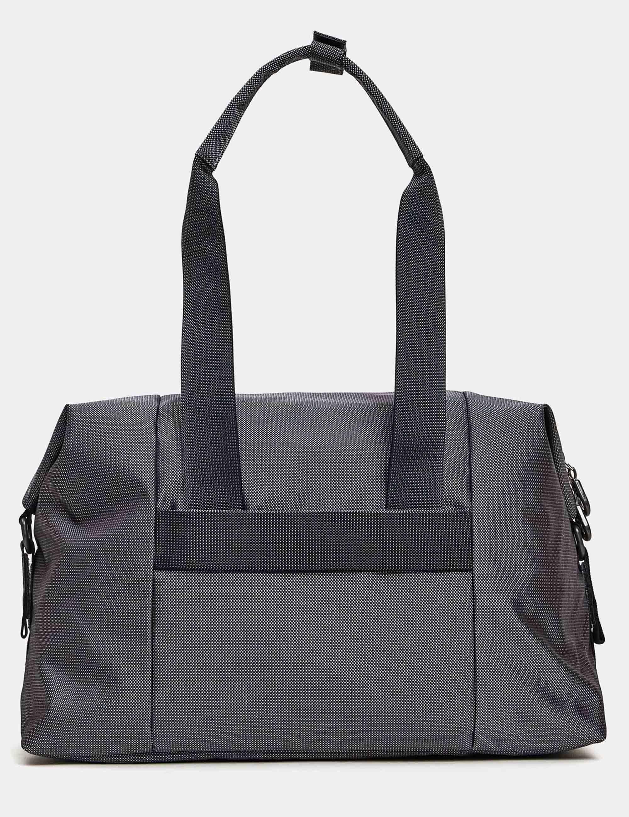 Borsoni MD20 in tessuto grigio con manici e tracolla 9,8x15,7x7,9 cm P10QMB01 465 Mandarina Duck 