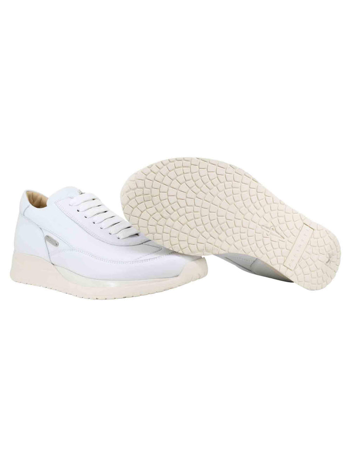 Sneakers donna in pelle laminata bianca GD65700W 1 Cesare Paciotti 