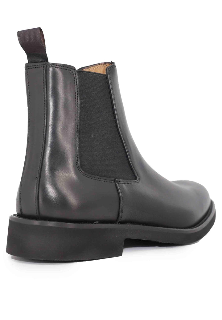 Stivaletti chelsea boot uomo in pelle nera con suola ultra leggera SP2321 001 Spatarella 