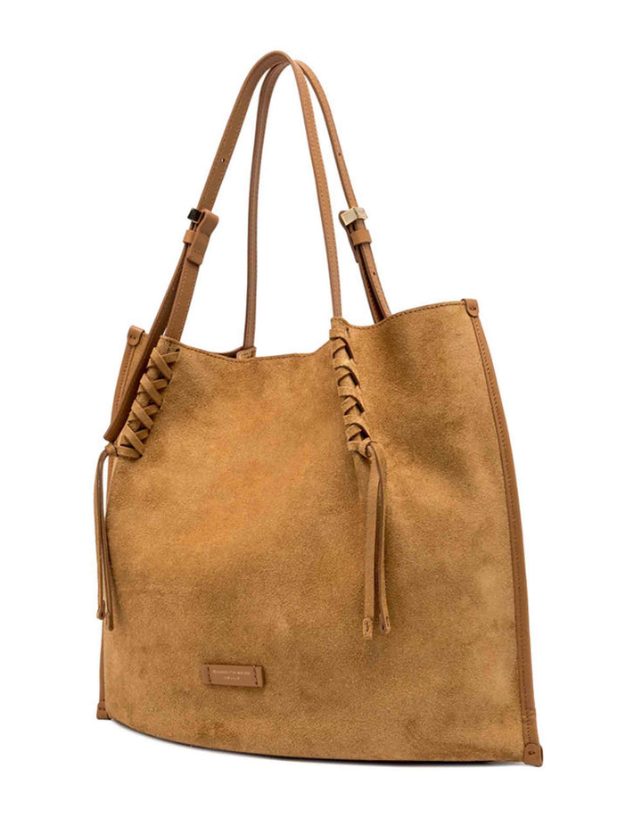 Borse donna Dory in camoscio cuoio con doppi manici BS11307 13956 CM-PL Gianni Chiarini 