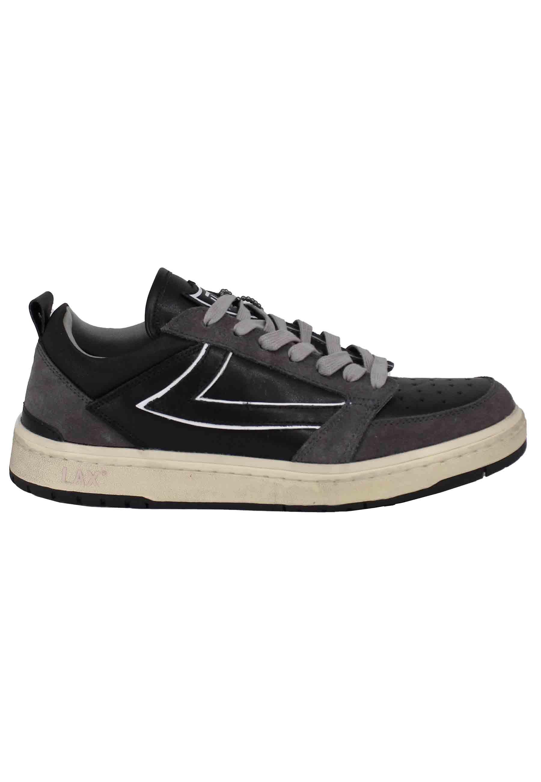 Sneakers uomo Starlight Bicolor in pelle nera 23WHTSC012 001 HTC Los Angeles 