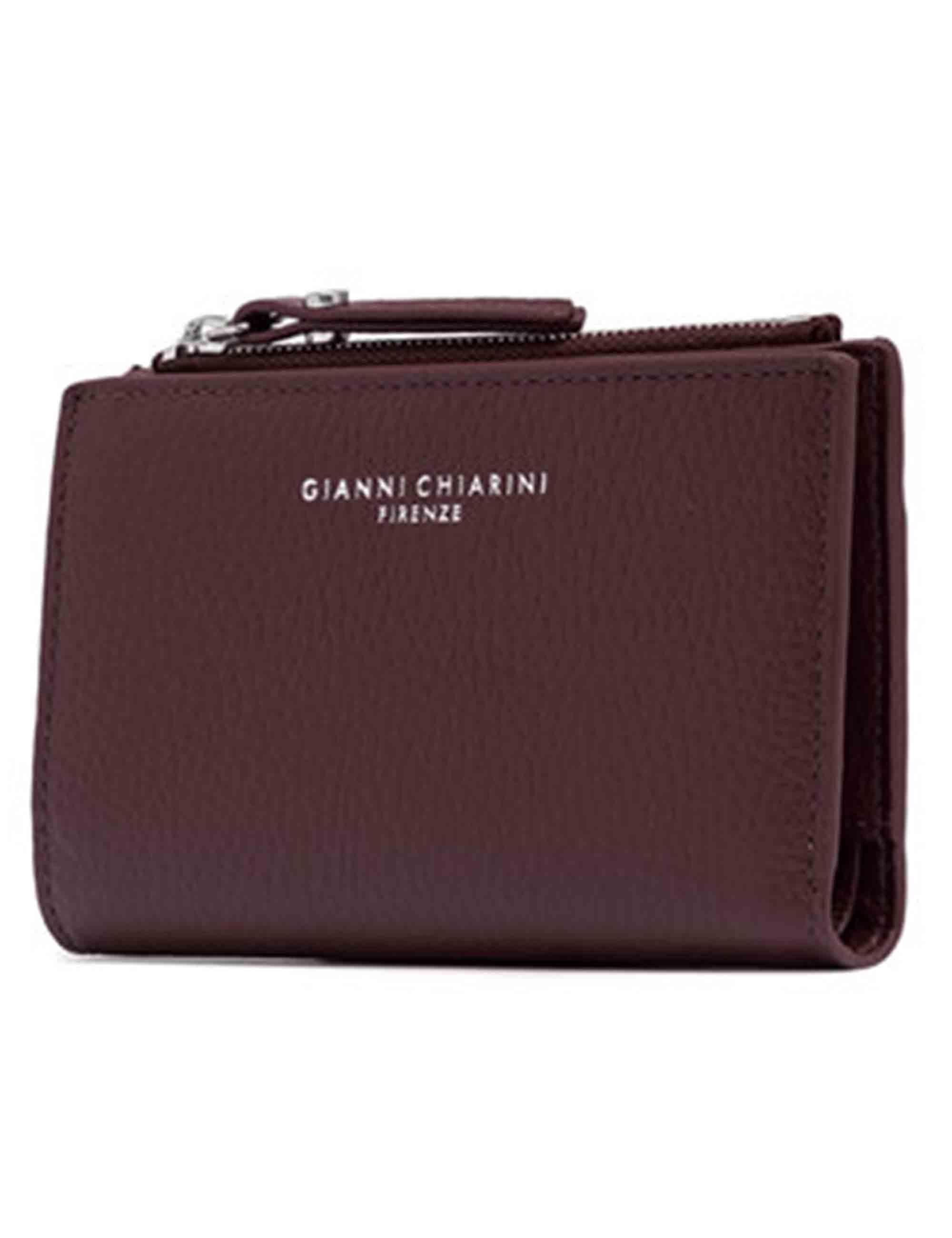 Portafogli donna Wallets Dollaro in pelle bordeaux PF6003 14050 GRN Gianni Chiarini 