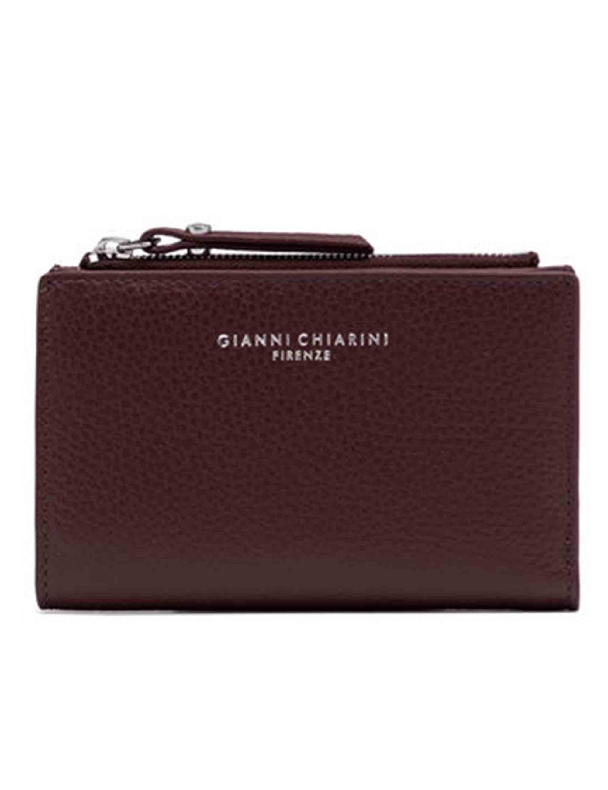Portafogli donna Wallets Dollaro in pelle bordeaux PF6003 14050 GRN Gianni Chiarini 