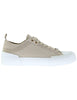 Men's sneakers in beige fabric