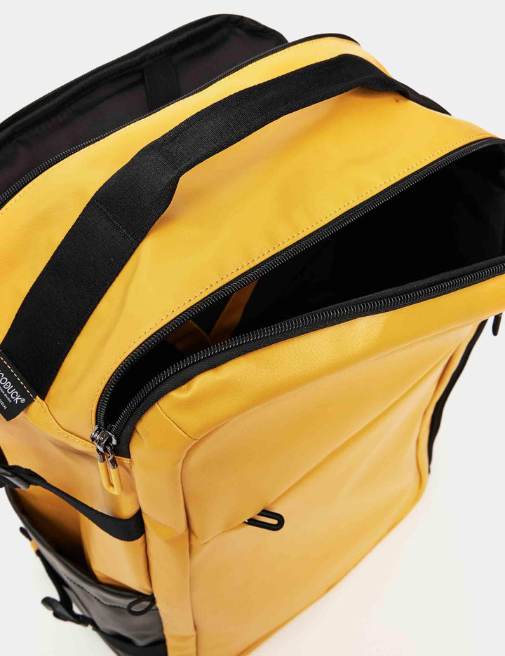 Zaini grandi Eco Coated da viaggio in giallo 50×35×20 cm P10OST09 05J Mandarina Duck 