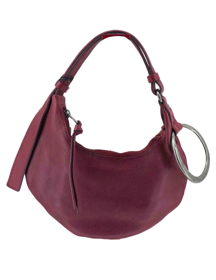 Borse donna urban mini hobo in pelle bordeaux RBS 9000 038 Rehard 