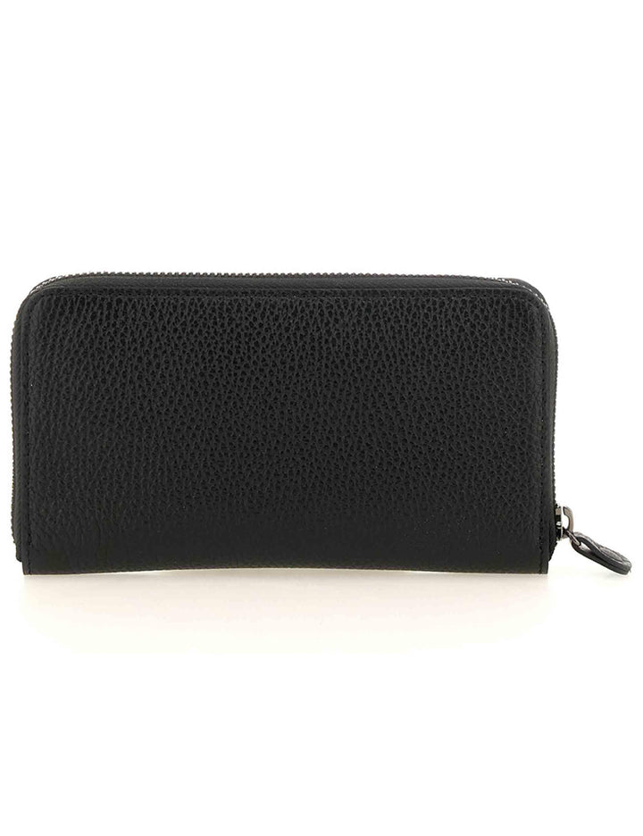 Portafogli donna GMONEY17 in pelle nera con logo G000140ND X2428 C0001 Gabs 