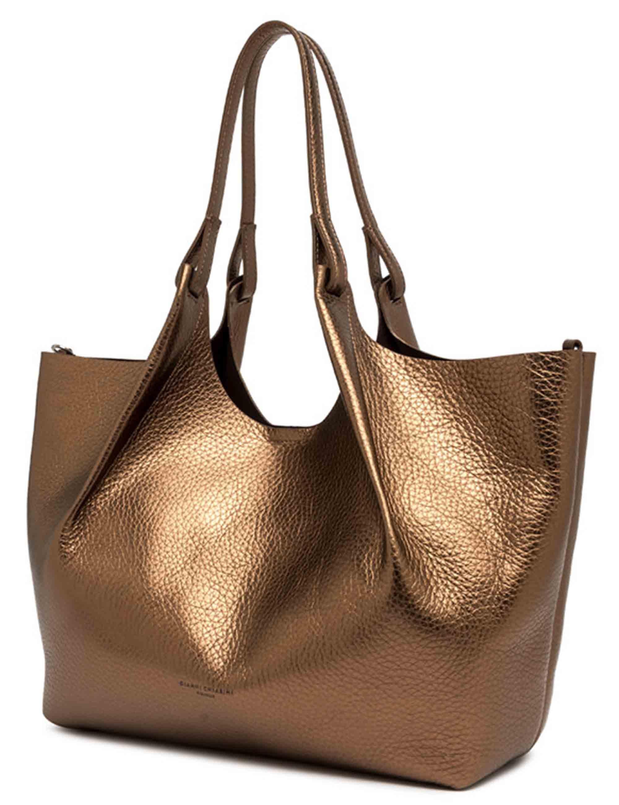 Borse donna Dua in pelle bronzo BS9720 14204 RNGDBL Gianni Chiarini 