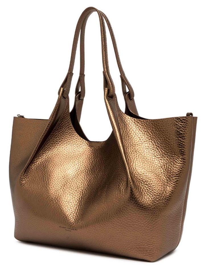 Borse donna Dua in pelle bronzo BS9720 14204 RNGDBL Gianni Chiarini 