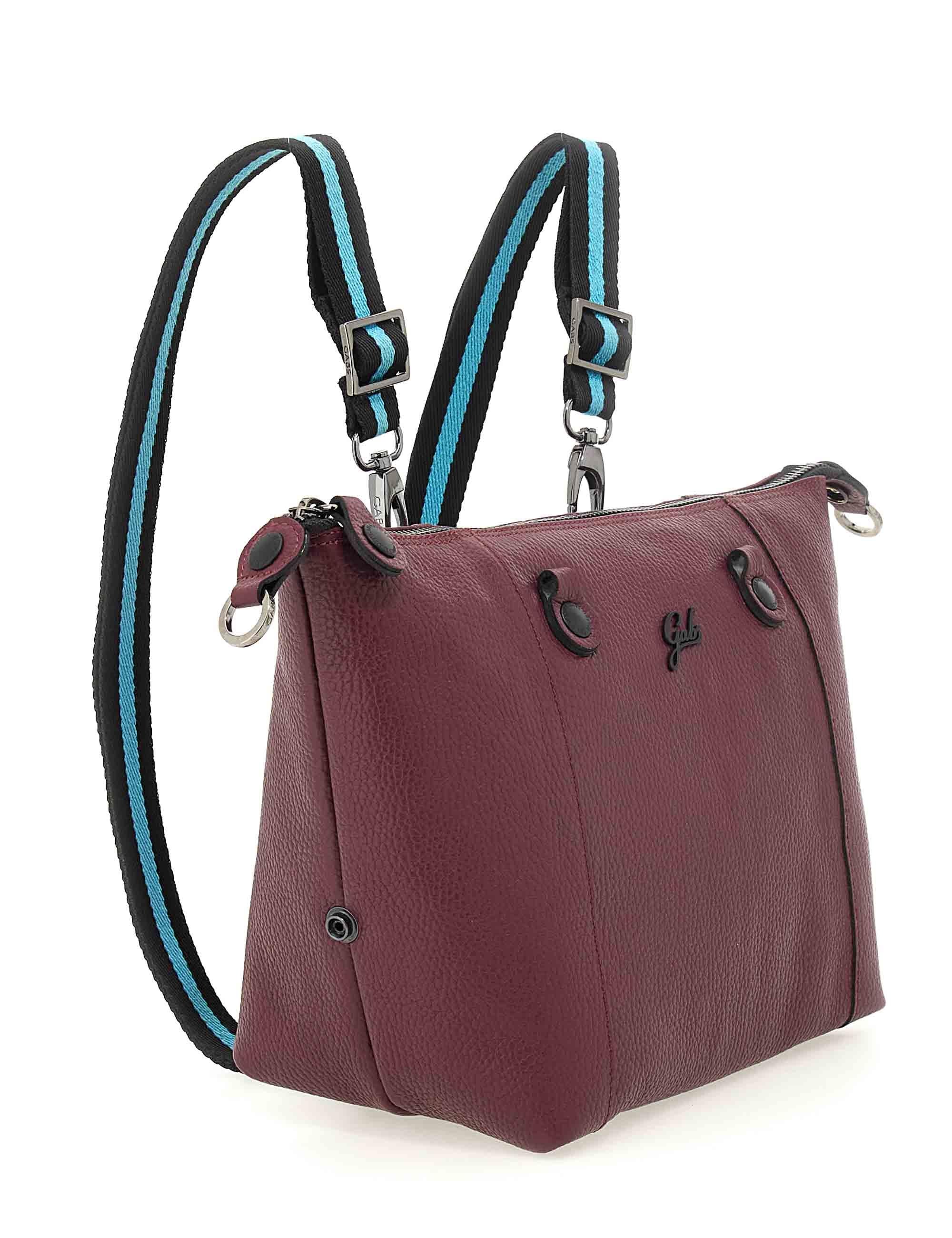 Borse donna Shopping trasformabili G3 PLUS L in pelle bordeaux G000033T3 X2428 C4019 Gabs 