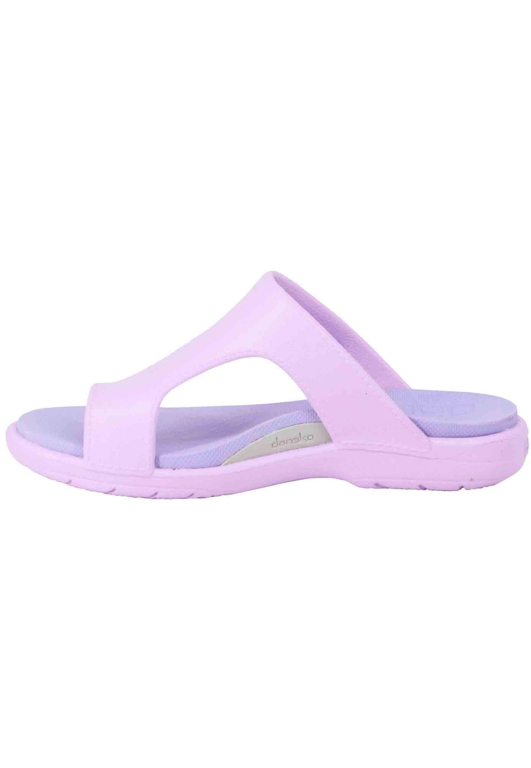 Sandali infradito donna in gomma lilla Krystal 4521-494900 Dansko 