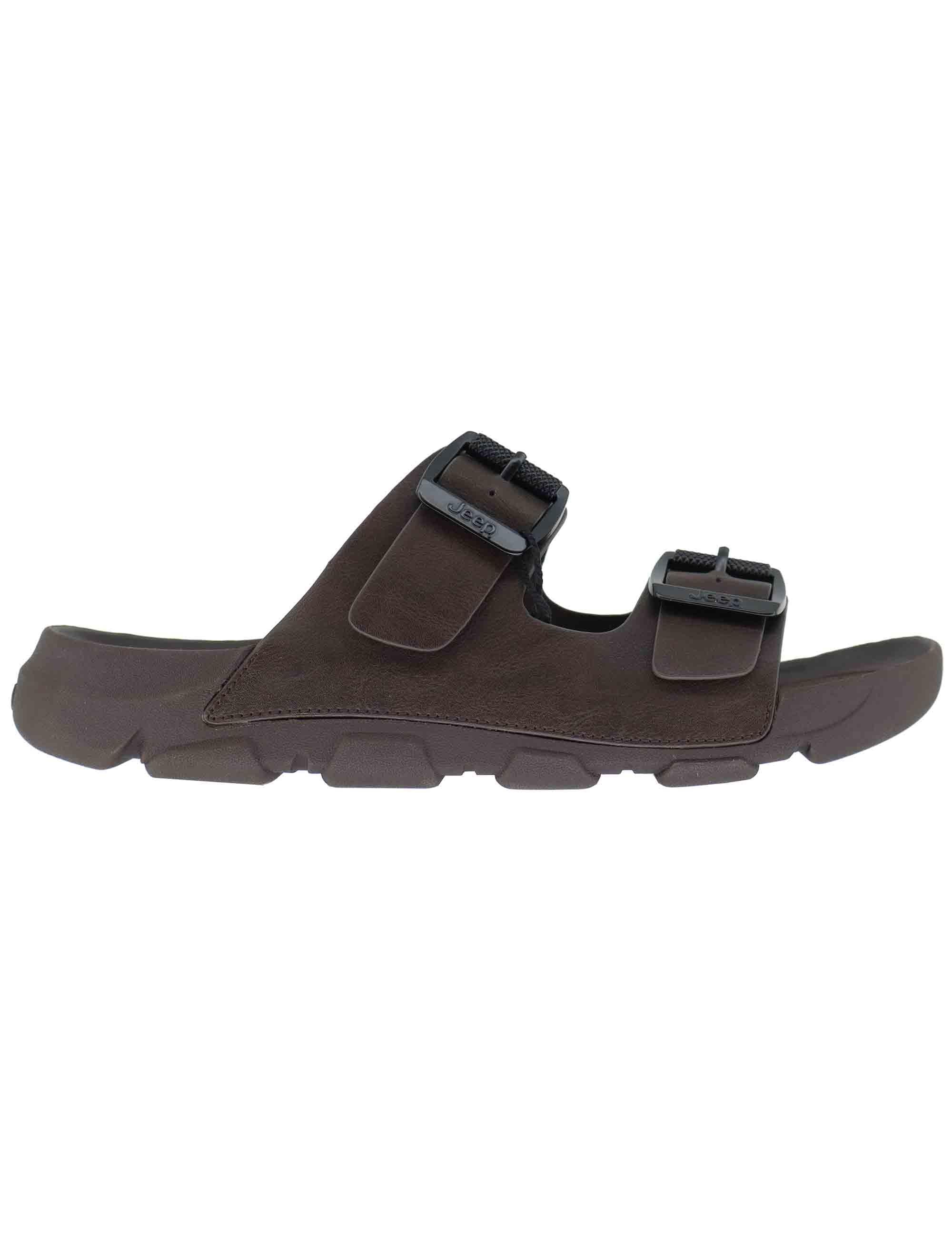 Sandali uomo Daytona in Pvc marrone JM51131A 030 Jeep 