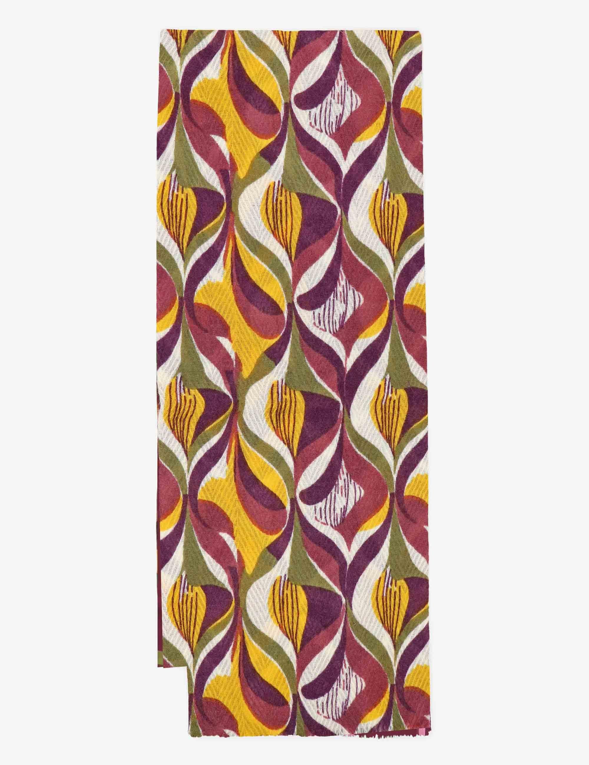 Sciarpe in lana senape Donna 61260001 0029