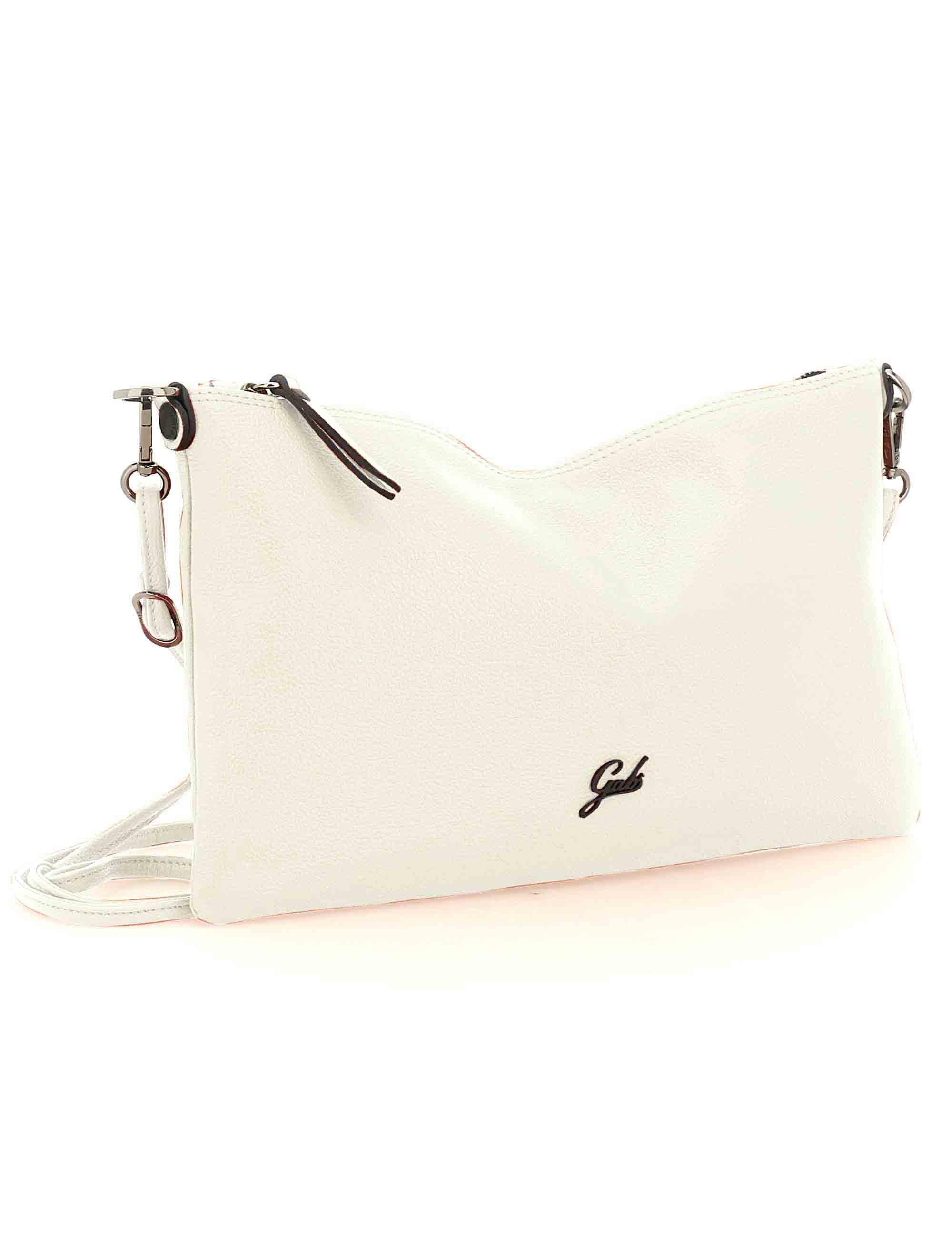 Borse donna Beyonce EW M in pelle off white con tracolla removibile G012100T2 X2428 C1003 Gabs 