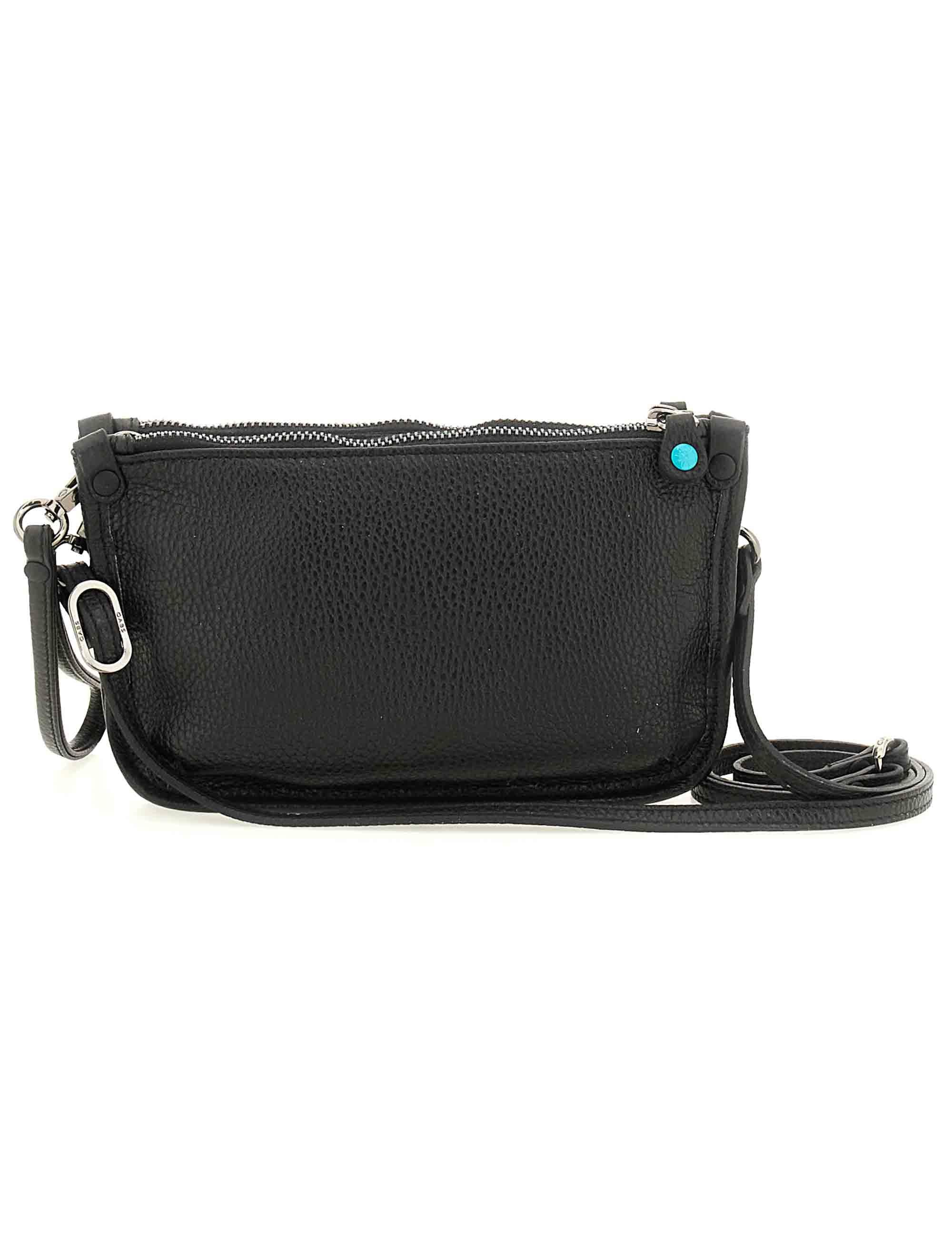 Borse in pelle nera e cavallino animalier Donna G011860T1 X2428 F1574